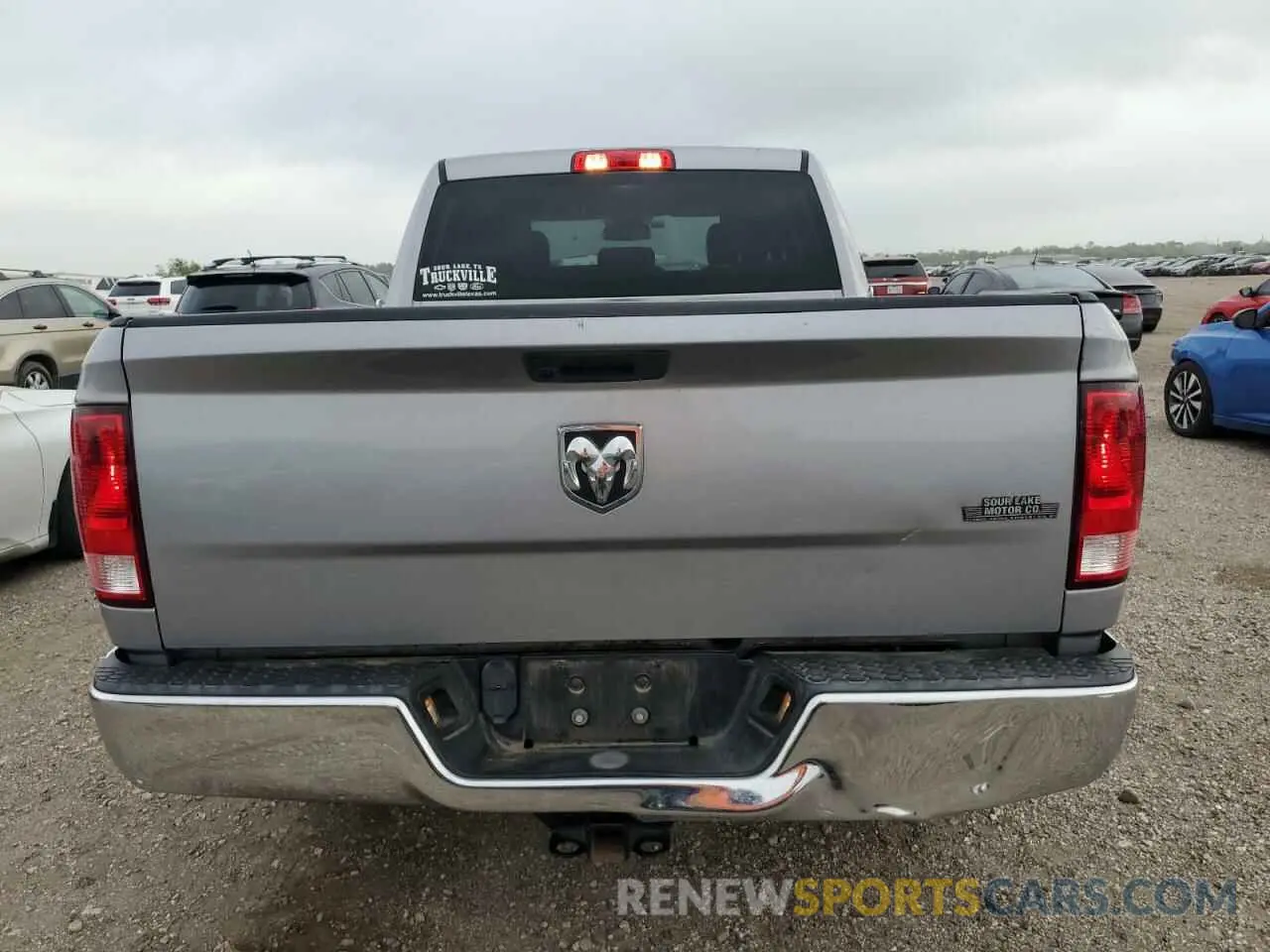 6 Photograph of a damaged car 1C6RR6FG1KS722564 RAM 1500 2019