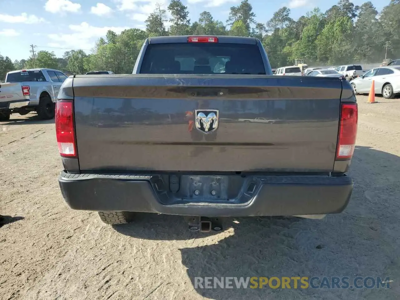 6 Photograph of a damaged car 1C6RR6FG3KS642814 RAM 1500 2019