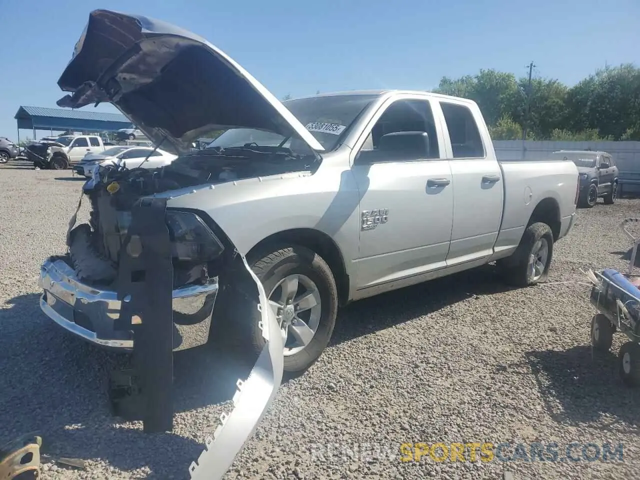 1 Фотография поврежденного автомобиля 1C6RR6FG6KS516074 RAM 1500 2019