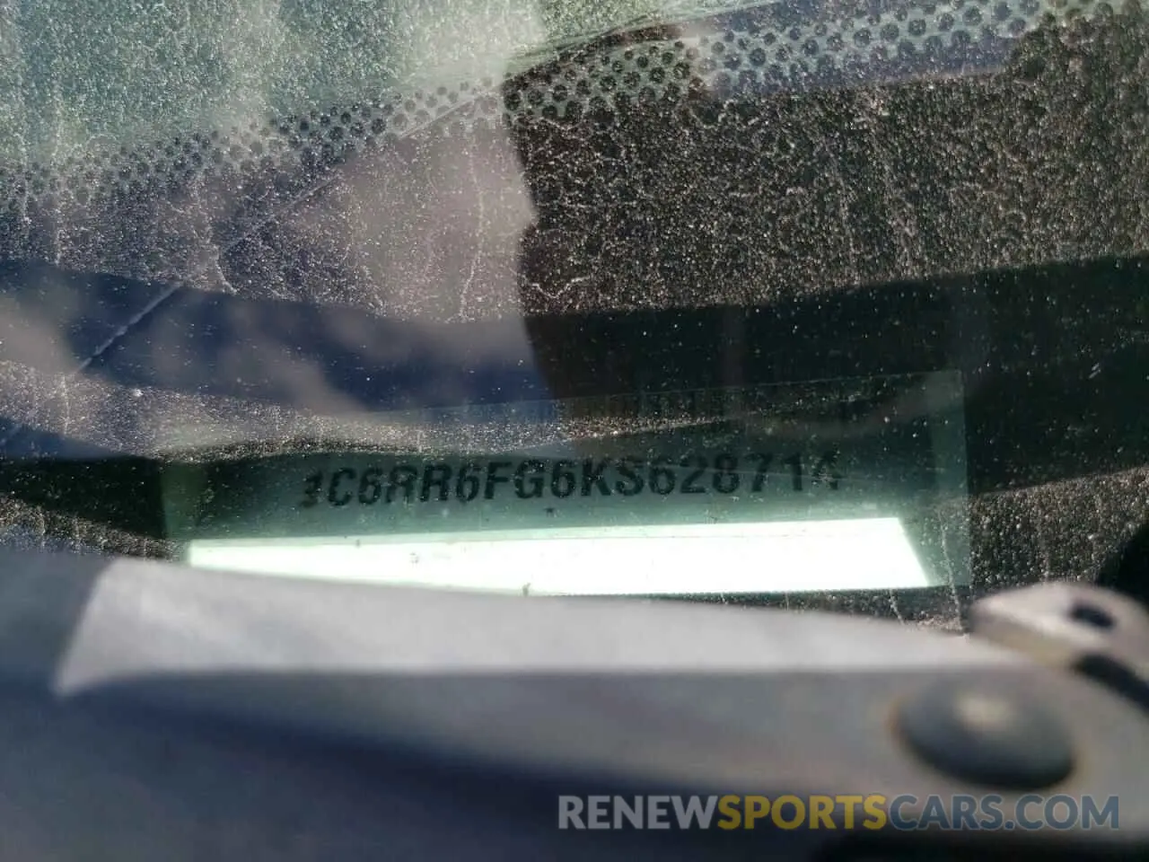 12 Photograph of a damaged car 1C6RR6FG6KS628714 RAM 1500 2019