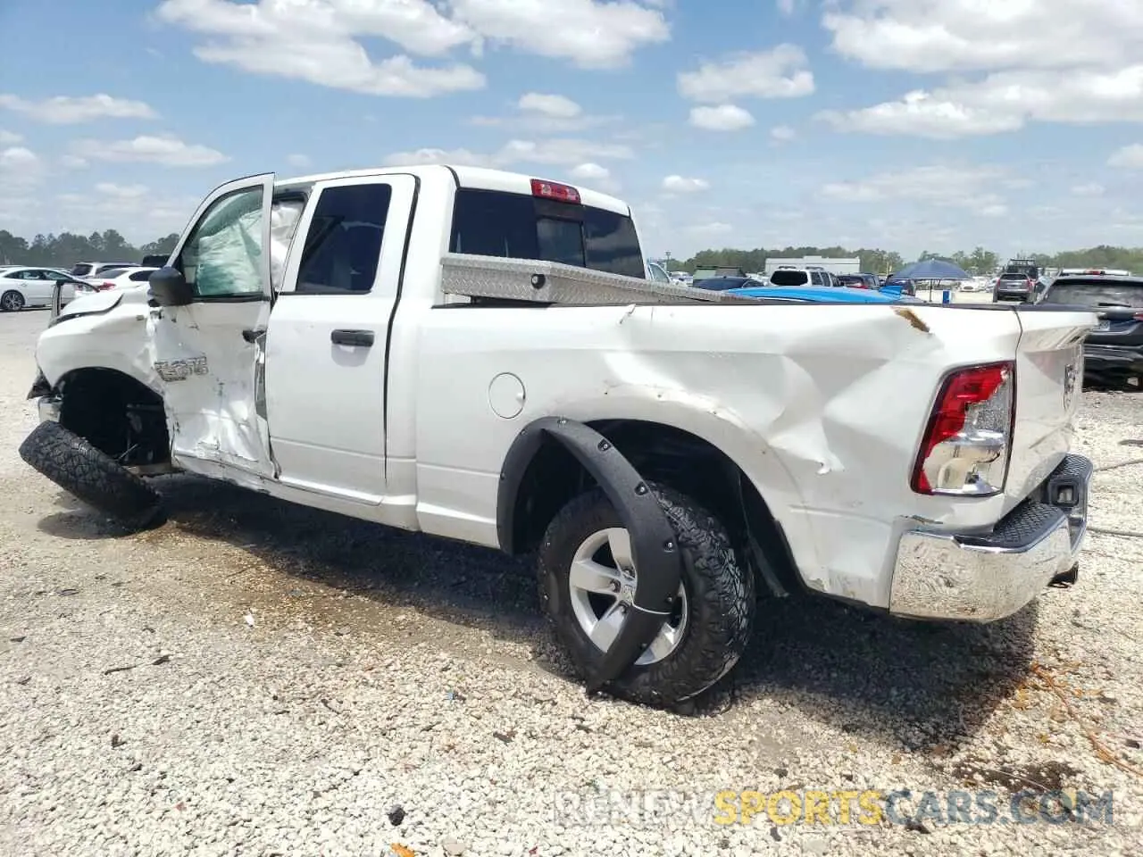 2 Photograph of a damaged car 1C6RR6FG6KS628714 RAM 1500 2019