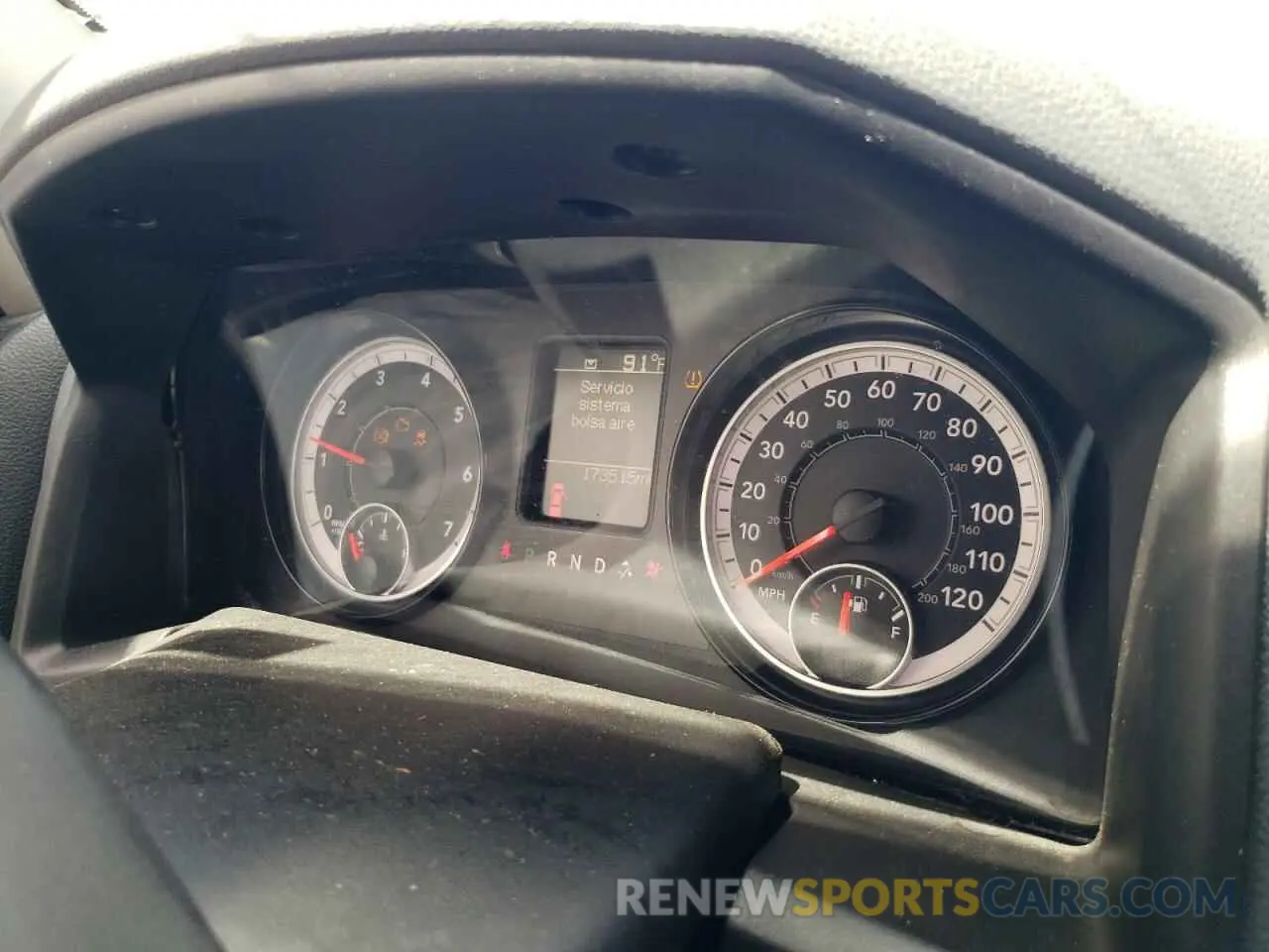 9 Photograph of a damaged car 1C6RR6FG6KS628714 RAM 1500 2019