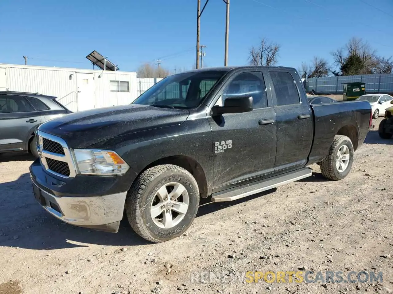 1 Photograph of a damaged car 1C6RR6FG7KS546460 RAM 1500 2019