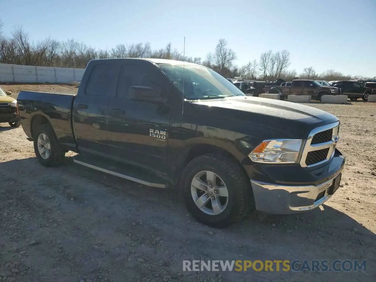 4 Photograph of a damaged car 1C6RR6FG7KS546460 RAM 1500 2019