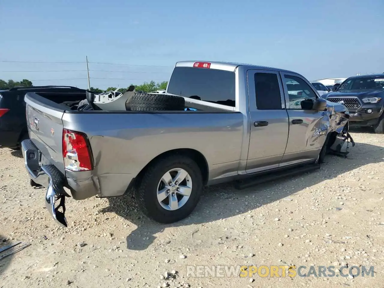 3 Фотография поврежденного автомобиля 1C6RR6FG8KS603457 RAM 1500 2019