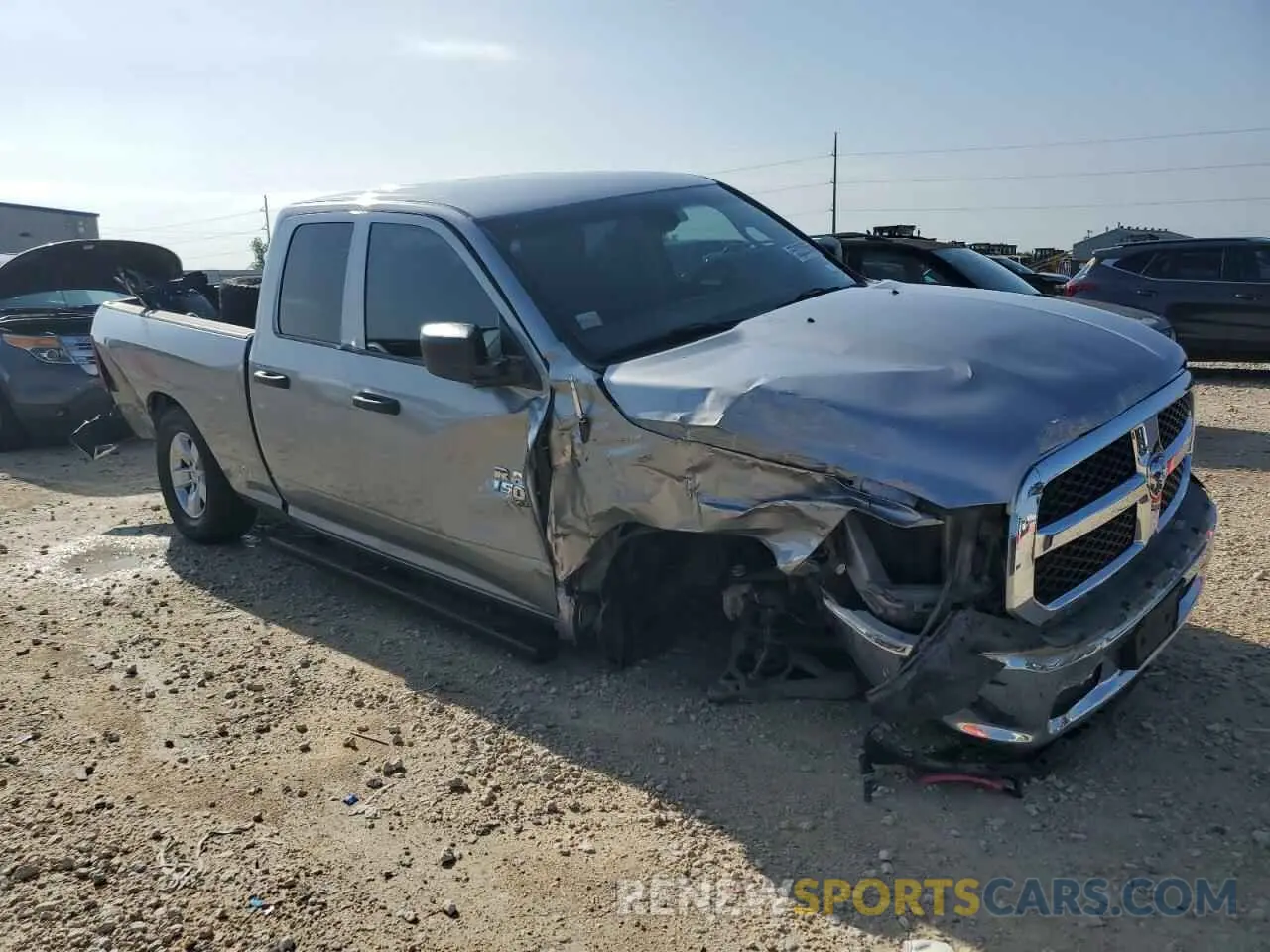 4 Фотография поврежденного автомобиля 1C6RR6FG8KS603457 RAM 1500 2019