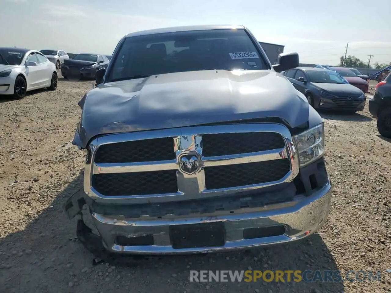 5 Фотография поврежденного автомобиля 1C6RR6FG8KS603457 RAM 1500 2019