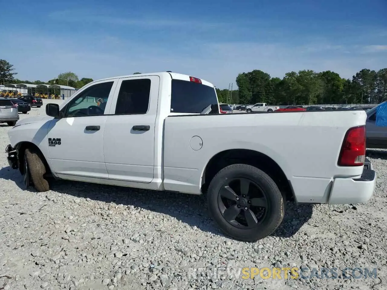 2 Photograph of a damaged car 1C6RR6FG9KS589147 RAM 1500 2019