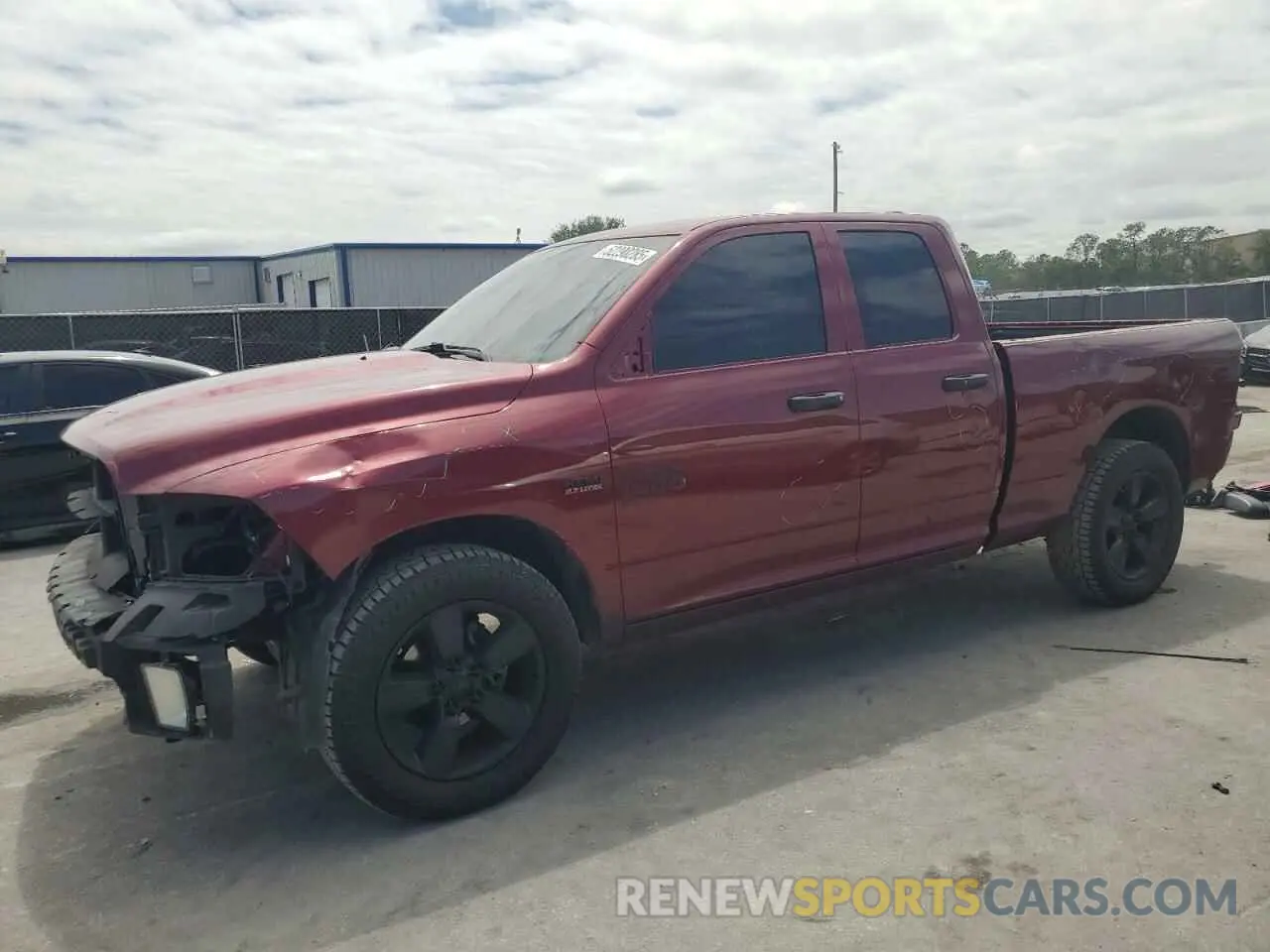 1 Фотография поврежденного автомобиля 1C6RR6FT0KS500546 RAM 1500 2019