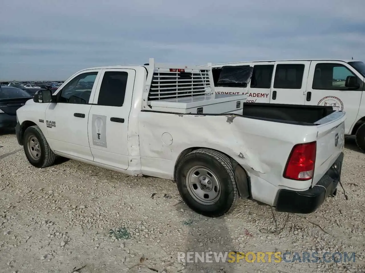 2 Photograph of a damaged car 1C6RR6FT0KS742060 RAM 1500 2019