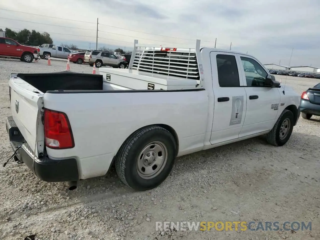 3 Photograph of a damaged car 1C6RR6FT0KS742060 RAM 1500 2019