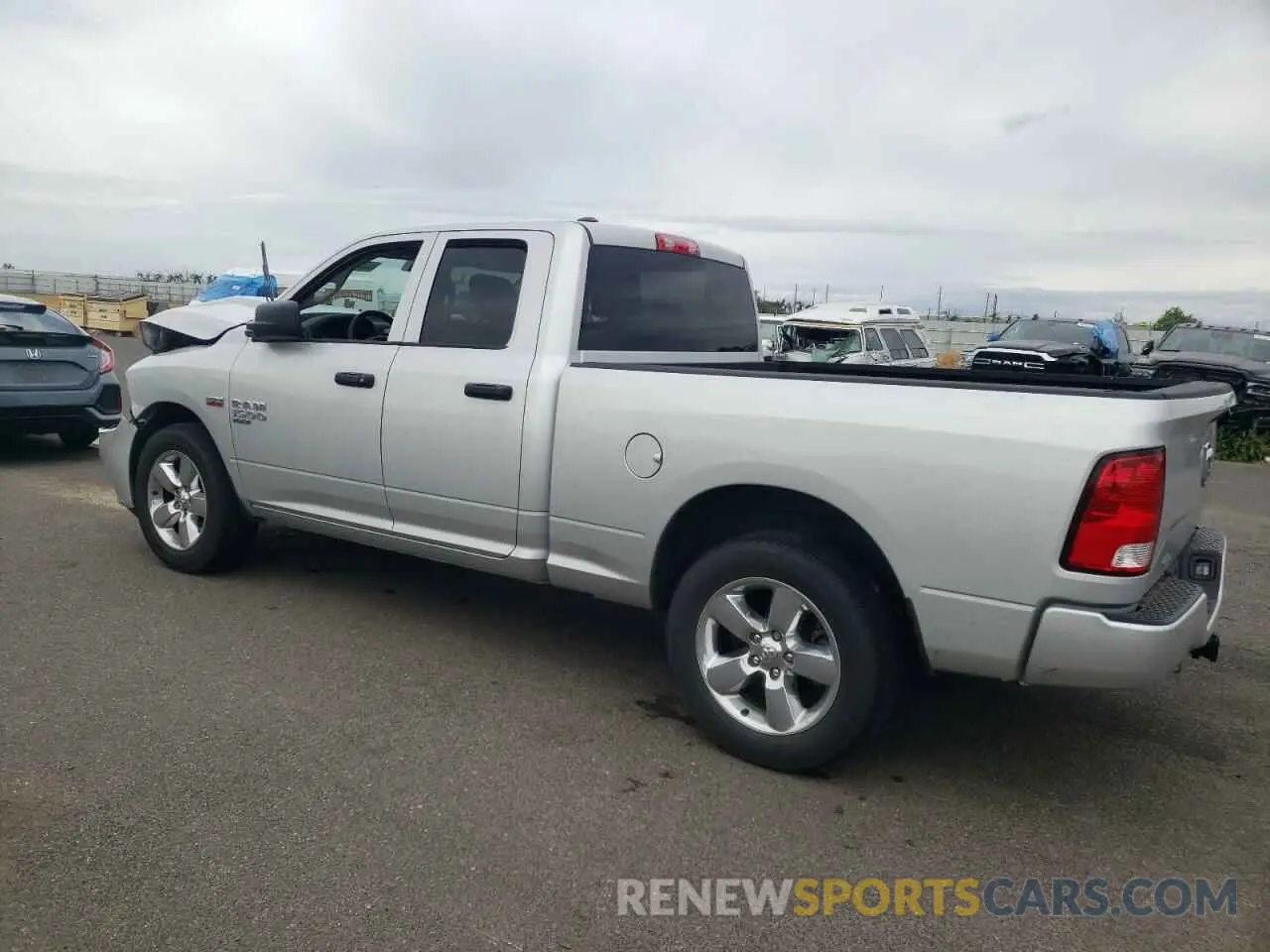 2 Photograph of a damaged car 1C6RR6FT3KS546291 RAM 1500 2019