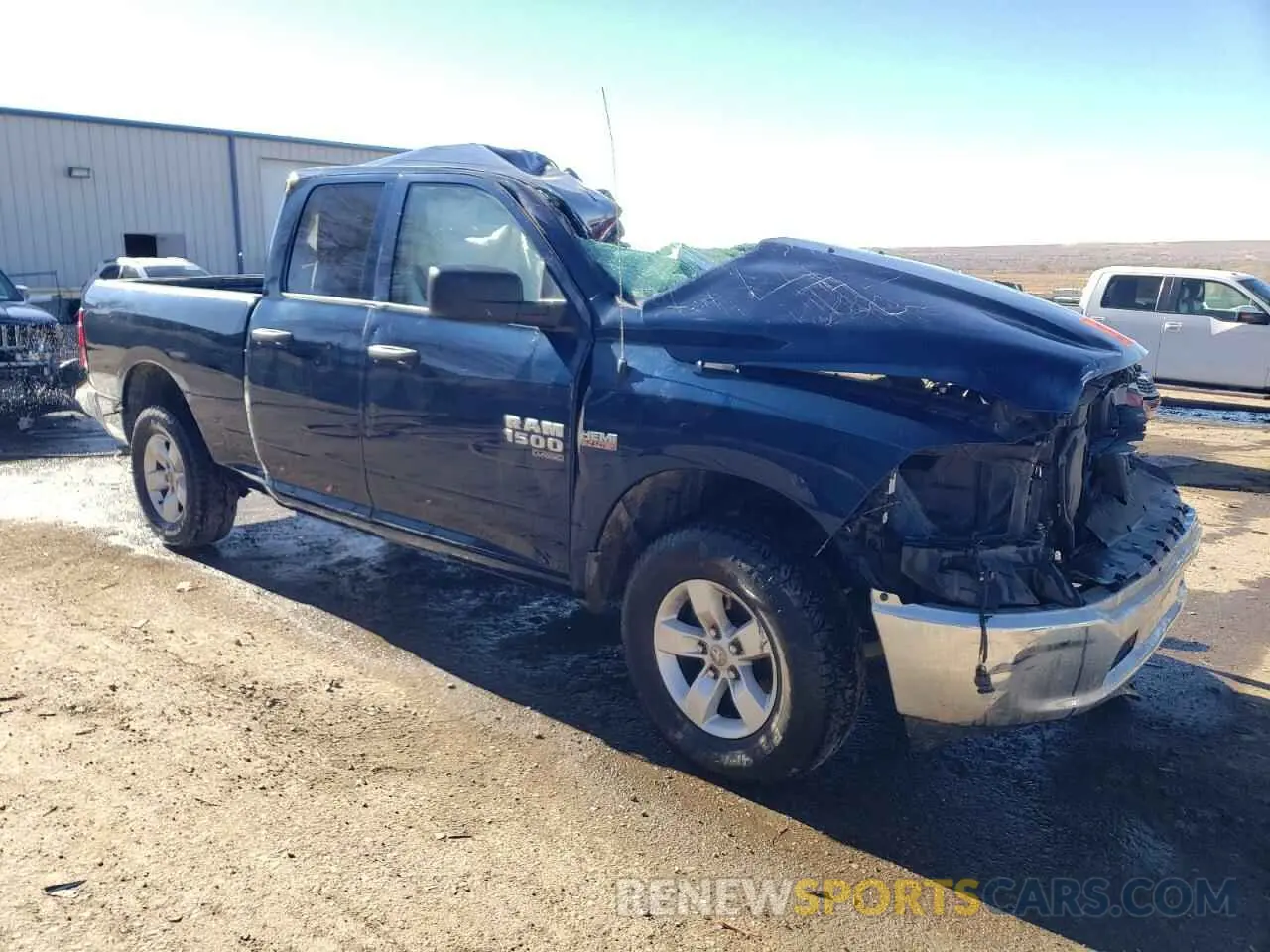 4 Photograph of a damaged car 1C6RR6FT3KS723826 RAM 1500 2019