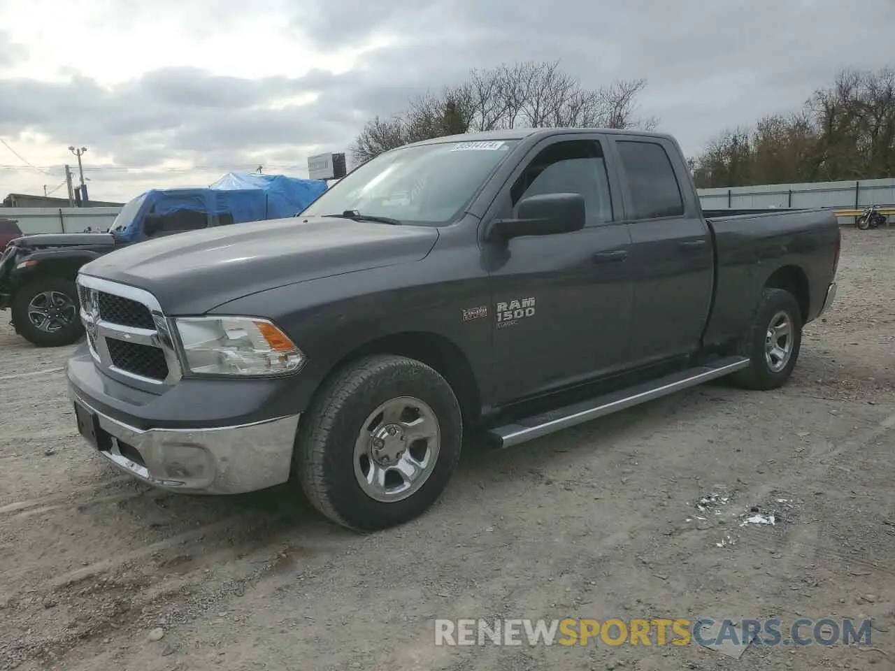 1 Photograph of a damaged car 1C6RR6FT6KS723657 RAM 1500 2019
