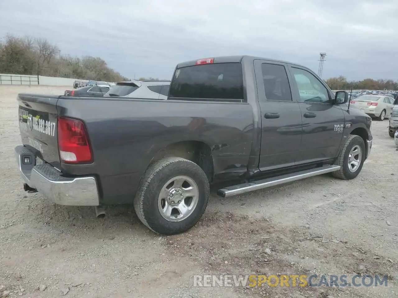 3 Photograph of a damaged car 1C6RR6FT6KS723657 RAM 1500 2019