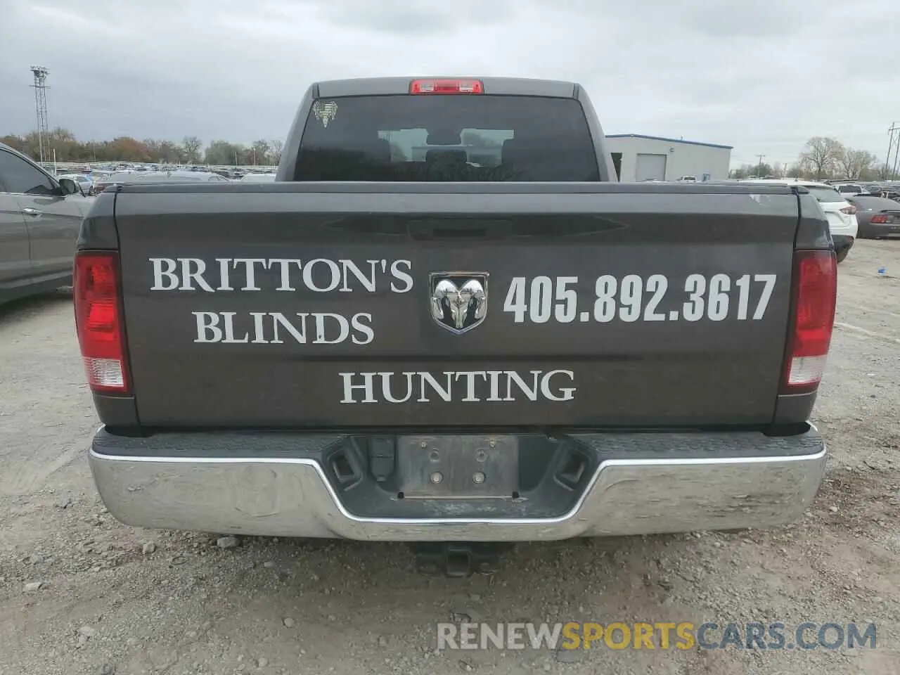 6 Photograph of a damaged car 1C6RR6FT6KS723657 RAM 1500 2019