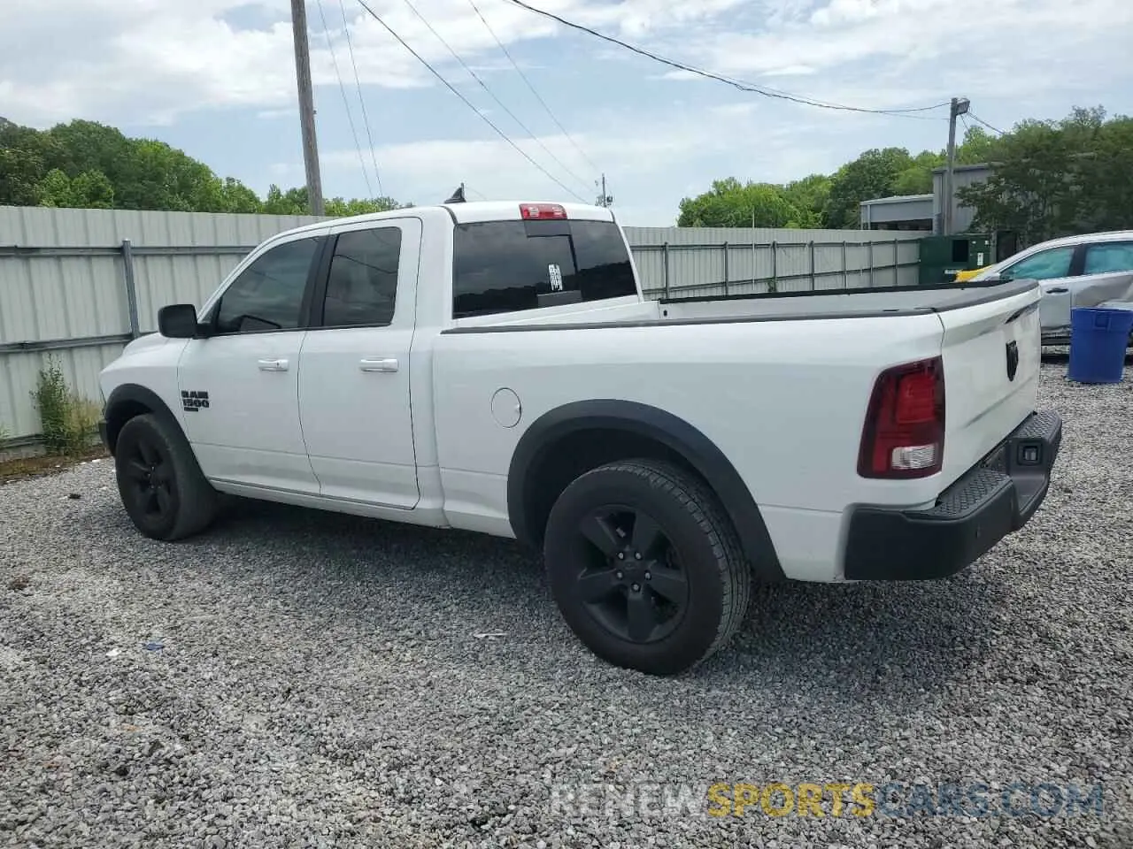 2 Photograph of a damaged car 1C6RR6GG7KS616523 RAM 1500 2019