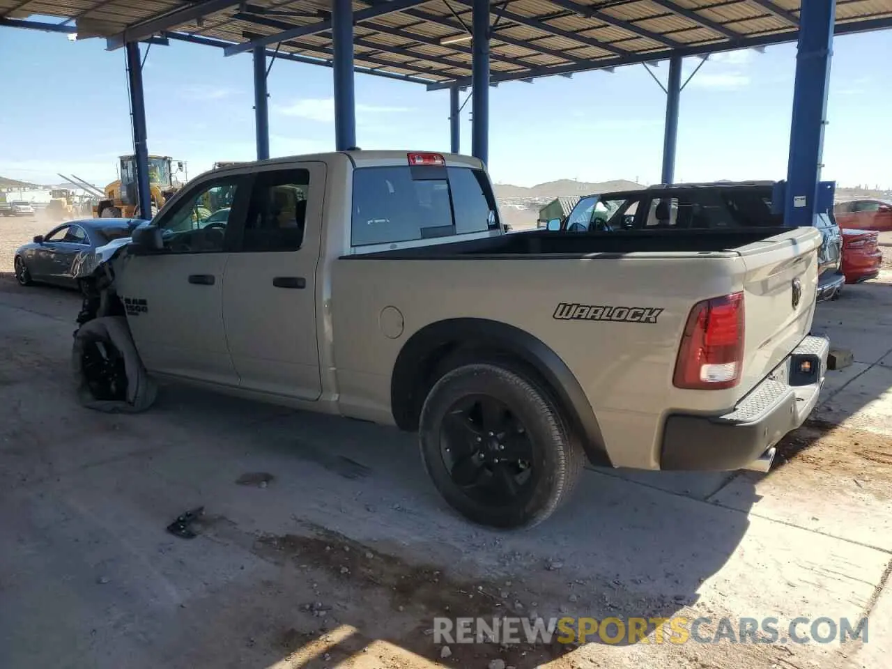 2 Фотография поврежденного автомобиля 1C6RR6GT3KS722593 RAM 1500 2019