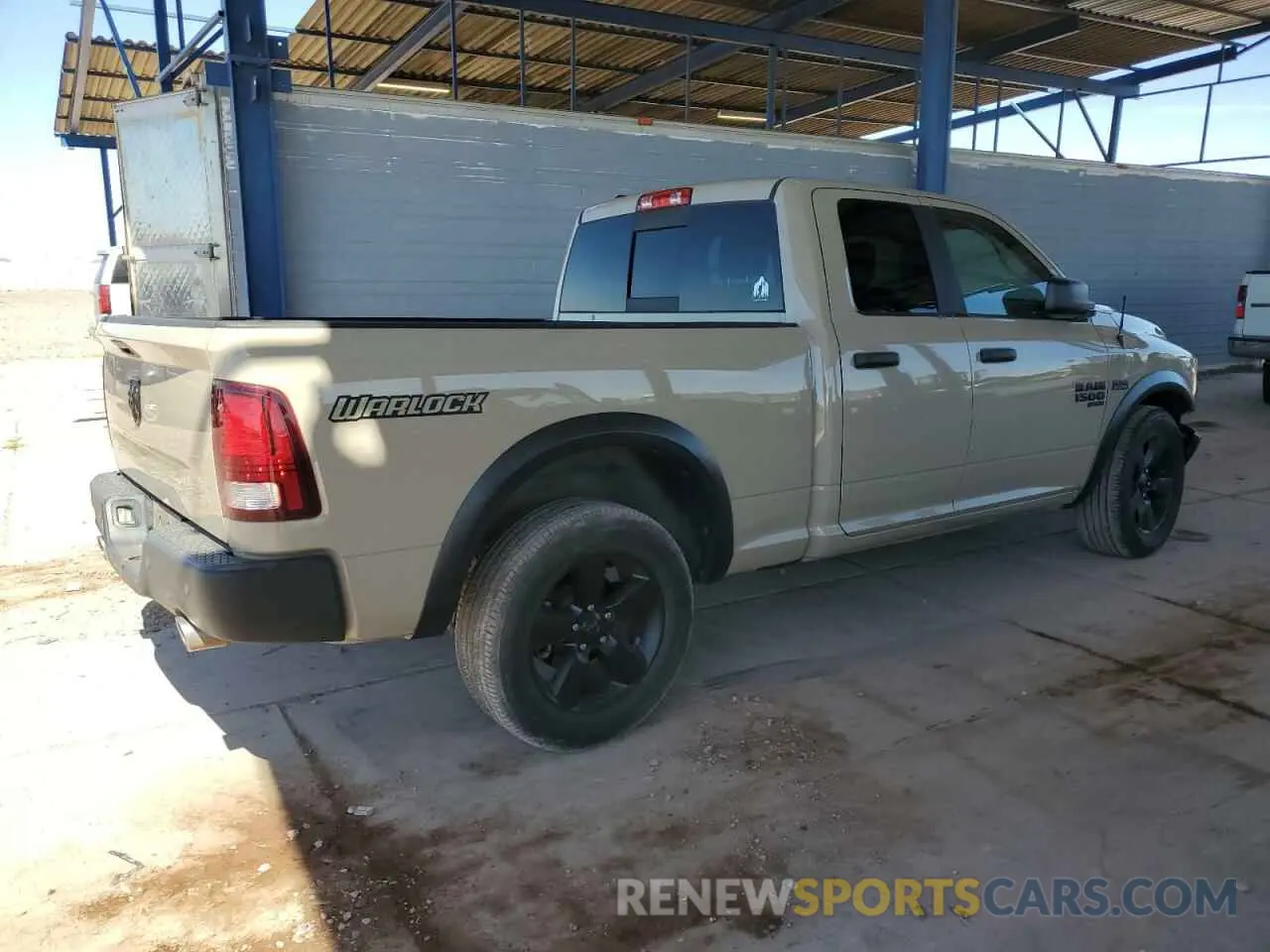 3 Фотография поврежденного автомобиля 1C6RR6GT3KS722593 RAM 1500 2019