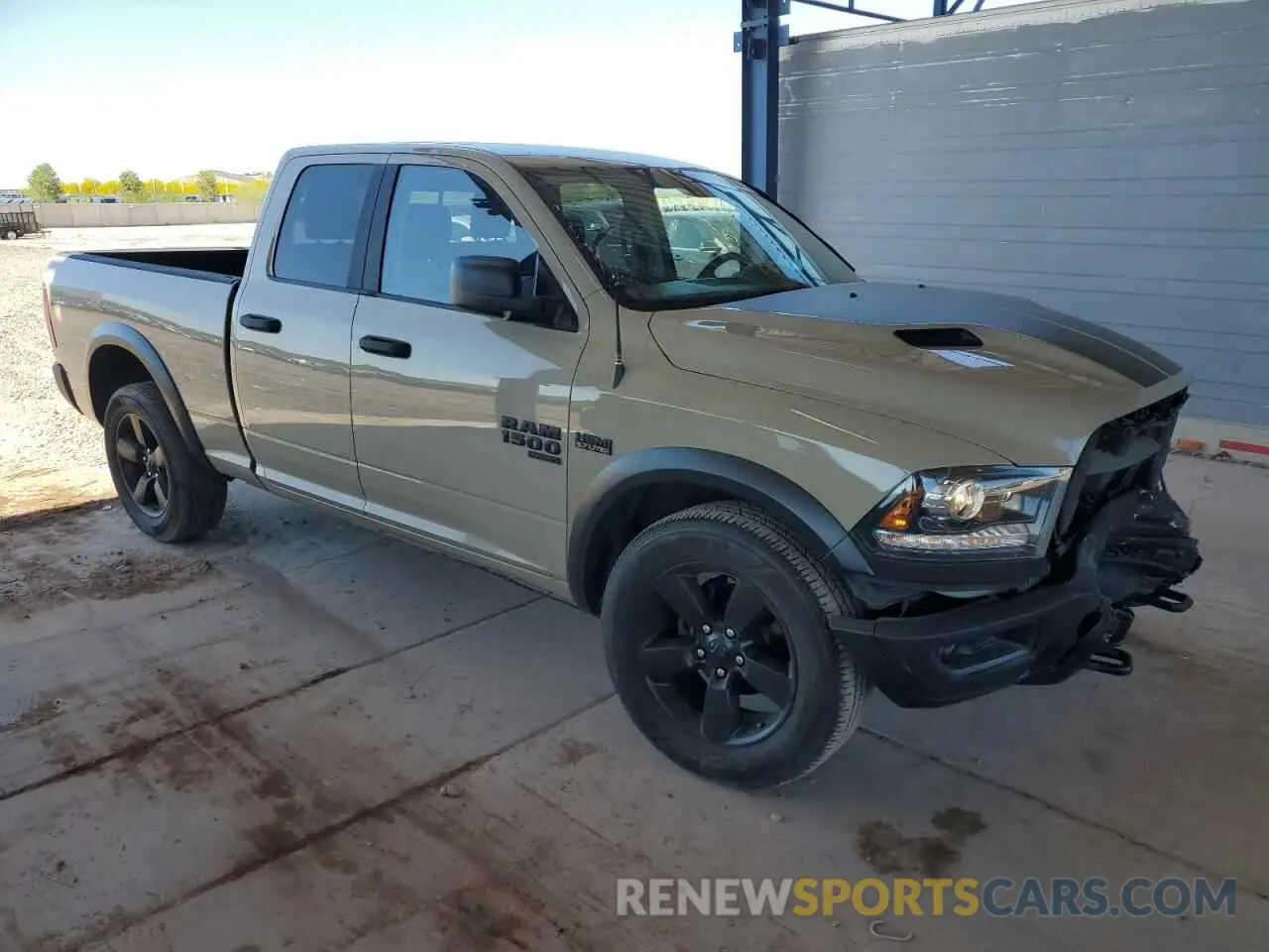 4 Фотография поврежденного автомобиля 1C6RR6GT3KS722593 RAM 1500 2019