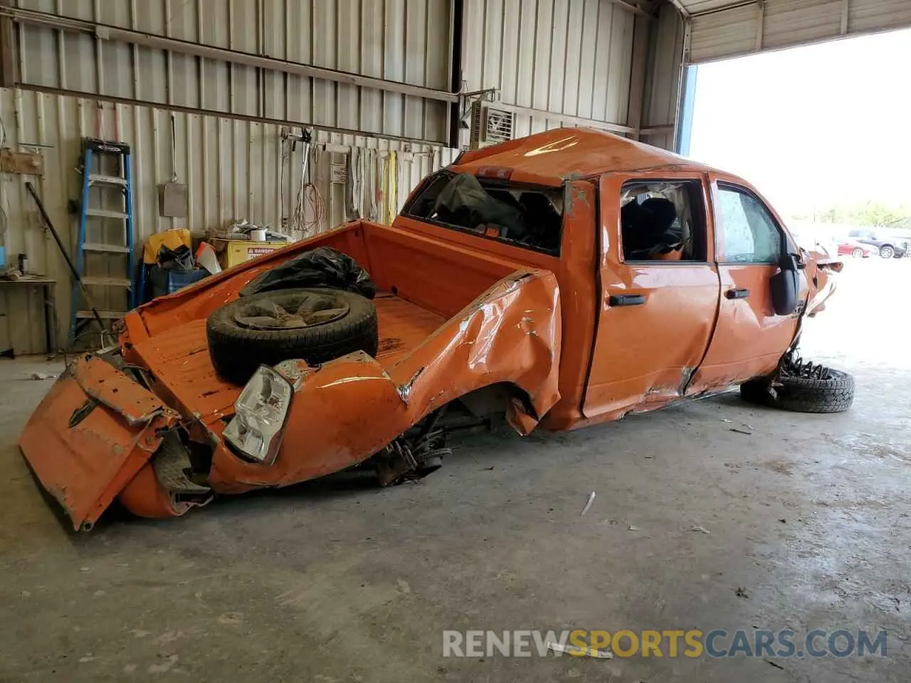 3 Photograph of a damaged car 1C6RR6KT2KS622721 RAM 1500 2019