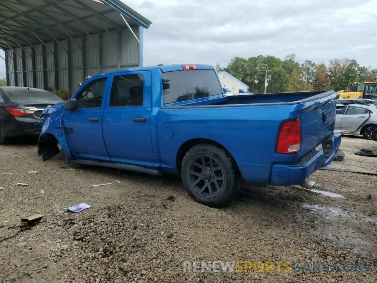 2 Photograph of a damaged car 1C6RR6KT4KS637916 RAM 1500 2019