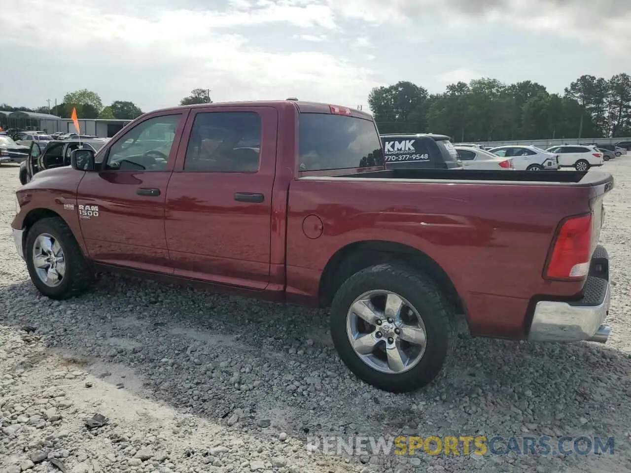2 Photograph of a damaged car 1C6RR6KT8KS750560 RAM 1500 2019