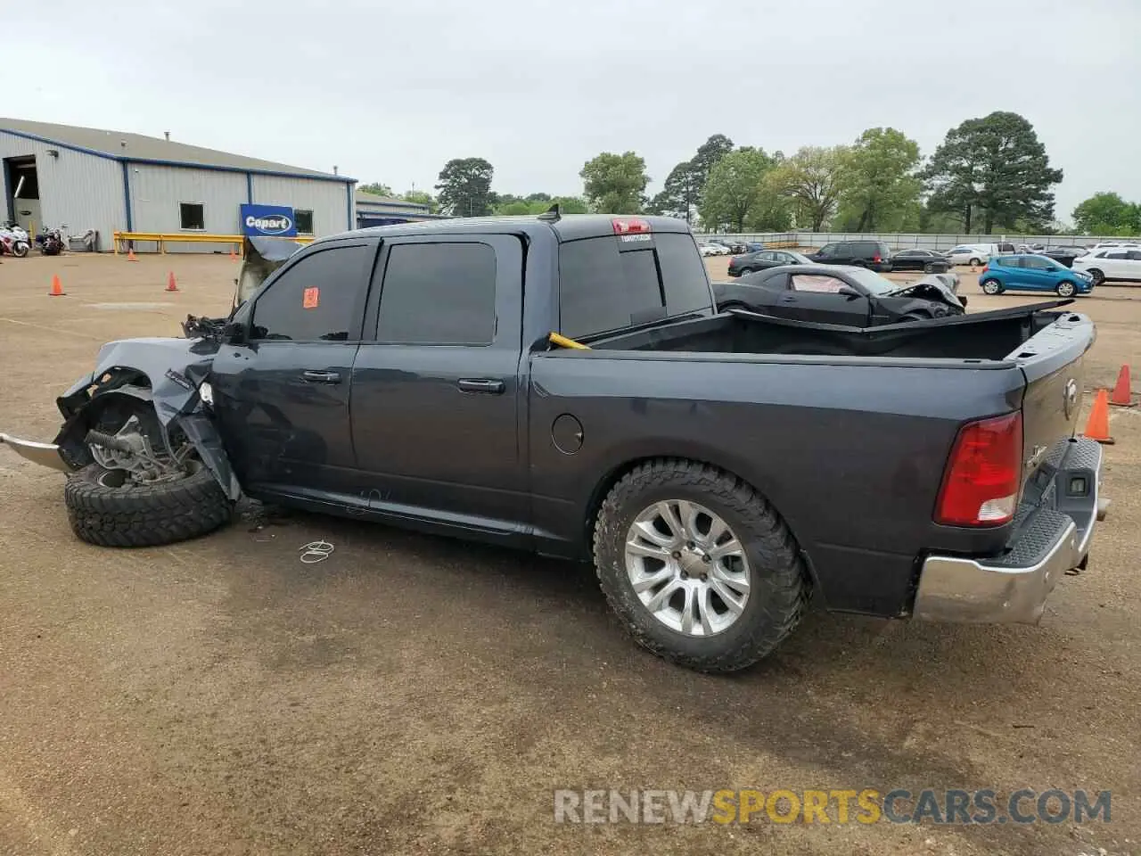 2 Photograph of a damaged car 1C6RR6LT0KS528903 RAM 1500 2019
