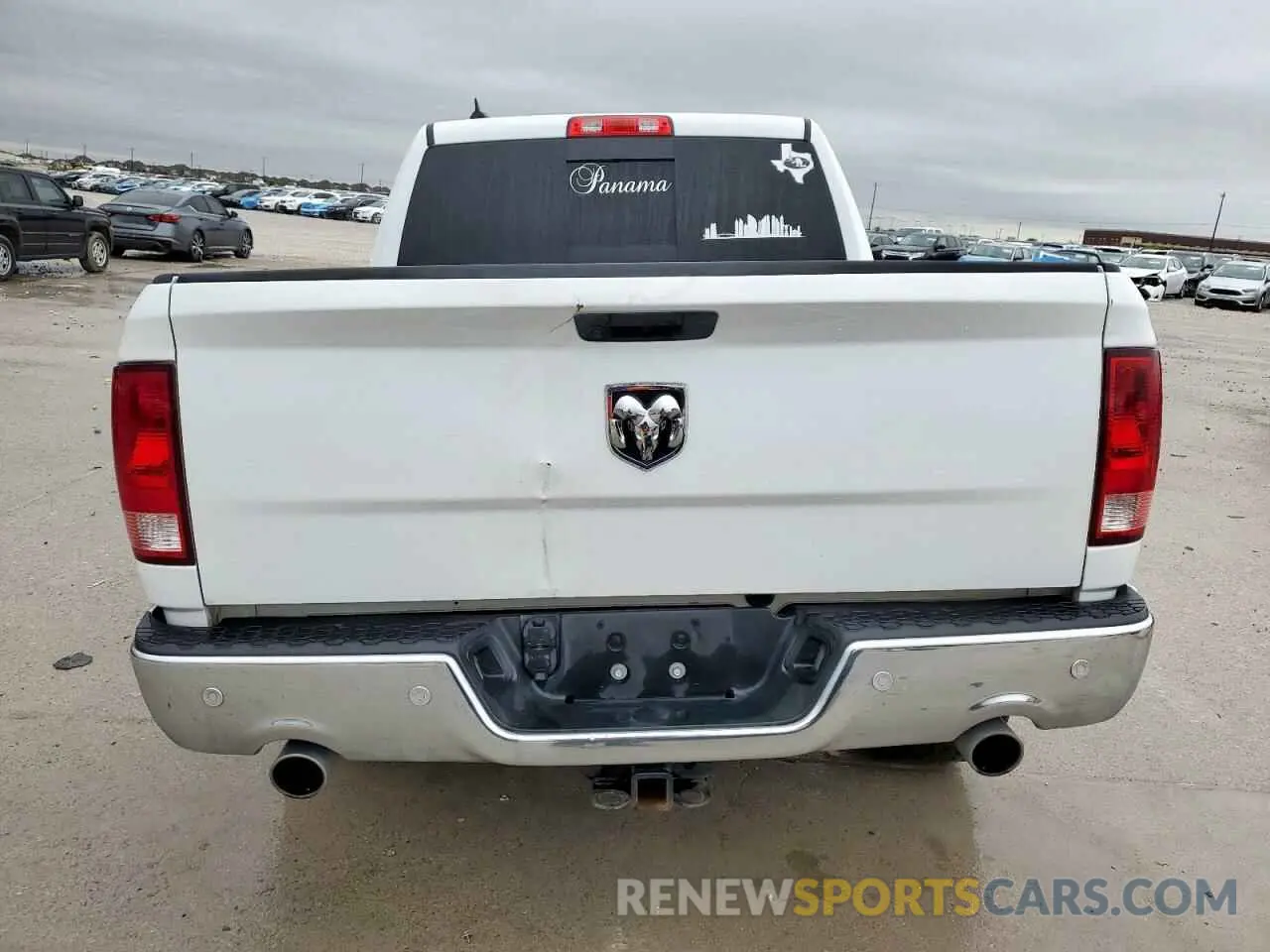 6 Фотография поврежденного автомобиля 1C6RR6LT5KS537130 RAM 1500 2019