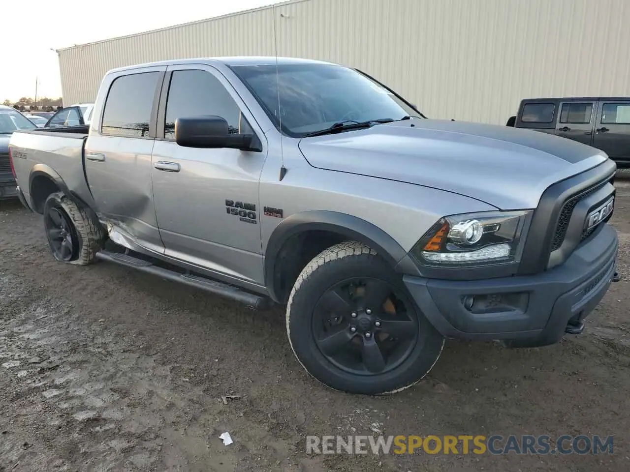 4 Photograph of a damaged car 1C6RR6LT6KS730645 RAM 1500 2019
