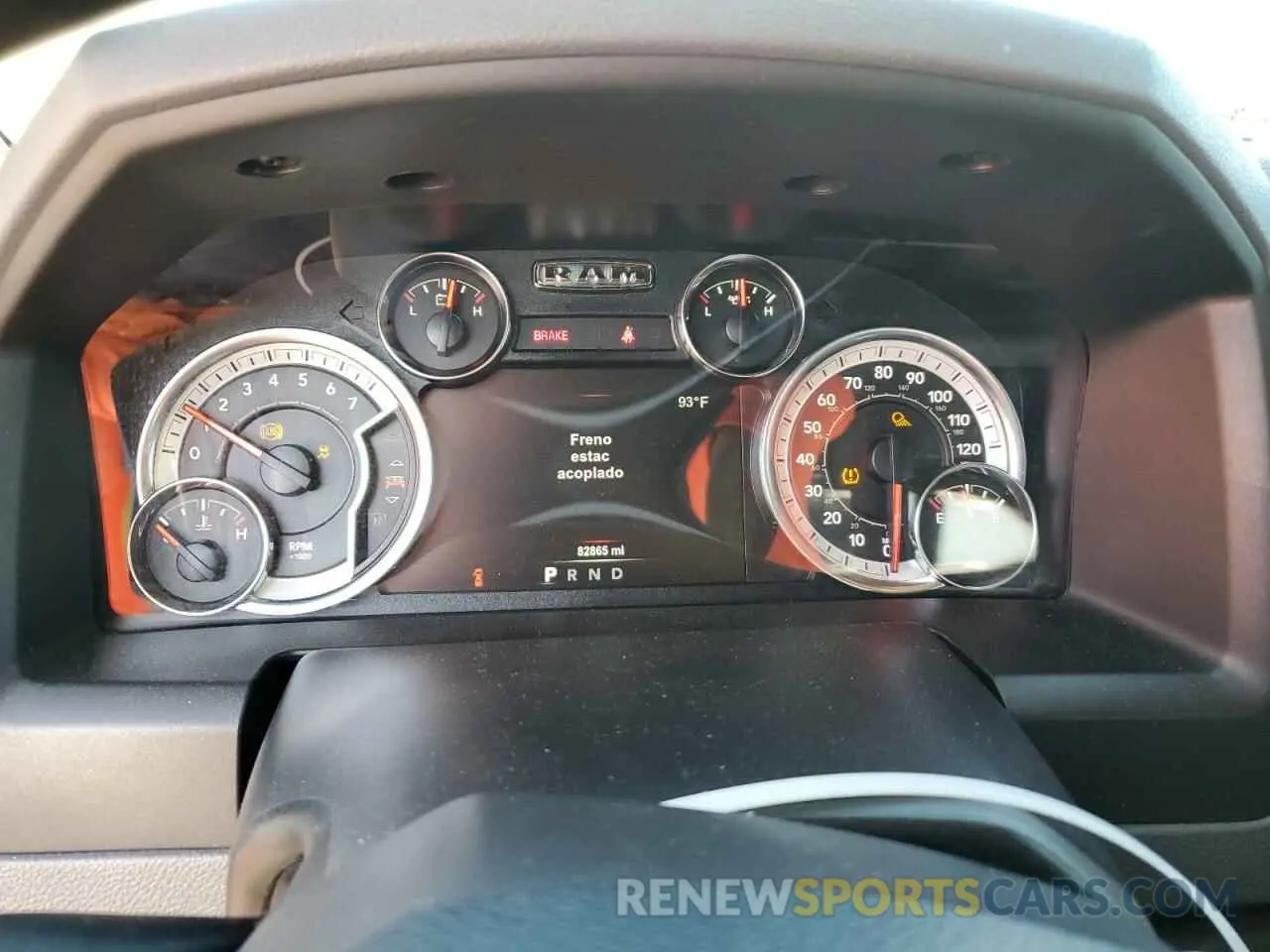 9 Photograph of a damaged car 1C6RR6LT8KS573328 RAM 1500 2019