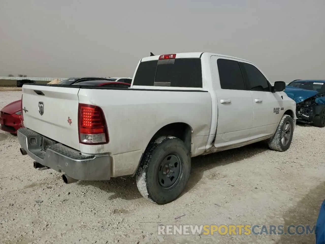 3 Photograph of a damaged car 1C6RR6LTXKS529489 RAM 1500 2019