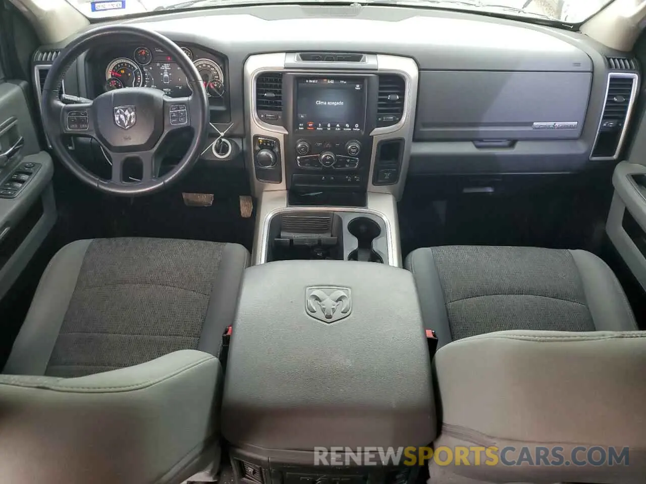 8 Photograph of a damaged car 1C6RR6LTXKS529489 RAM 1500 2019