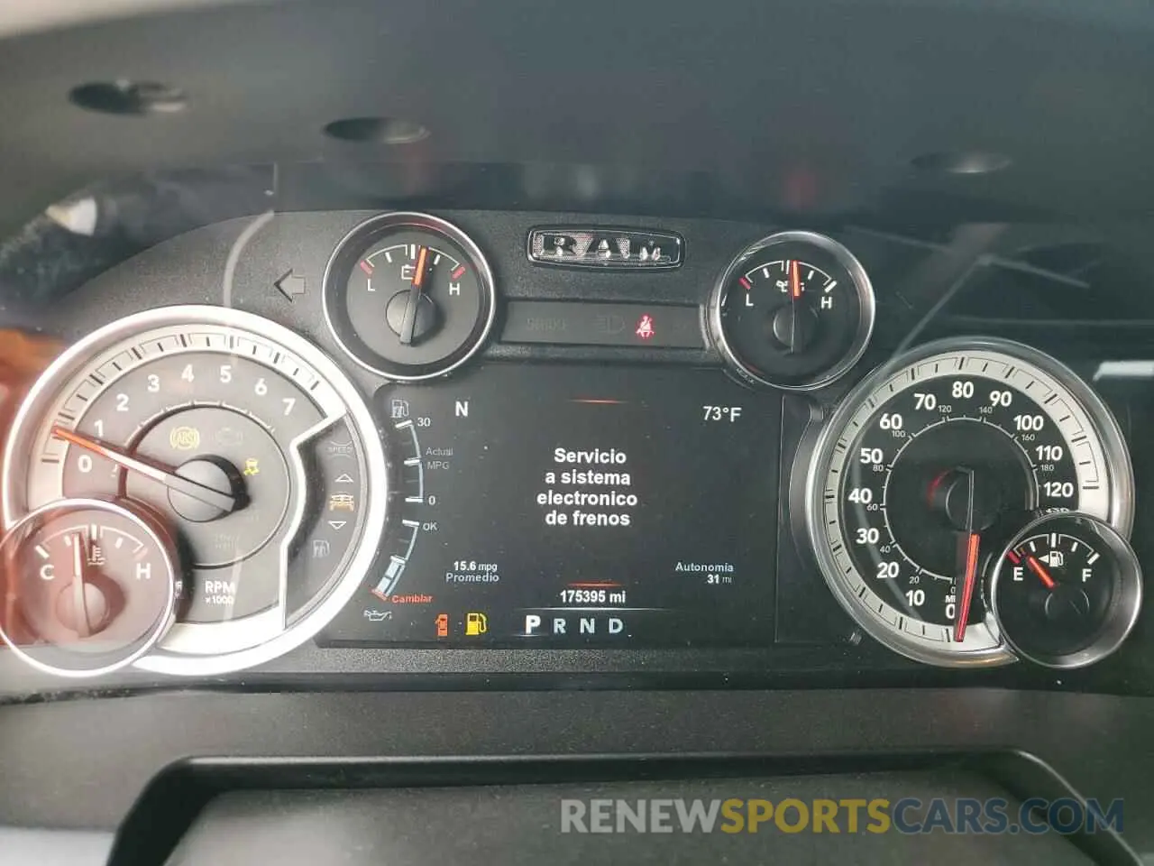 9 Photograph of a damaged car 1C6RR6LTXKS529489 RAM 1500 2019