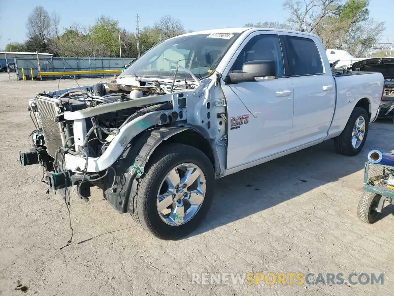 1 Photograph of a damaged car 1C6RR6TT0KS678512 RAM 1500 2019