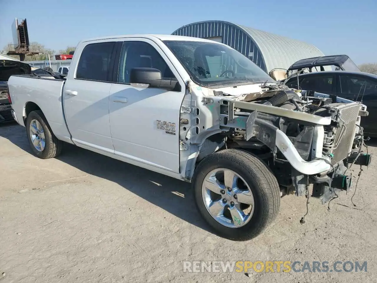 4 Photograph of a damaged car 1C6RR6TT0KS678512 RAM 1500 2019