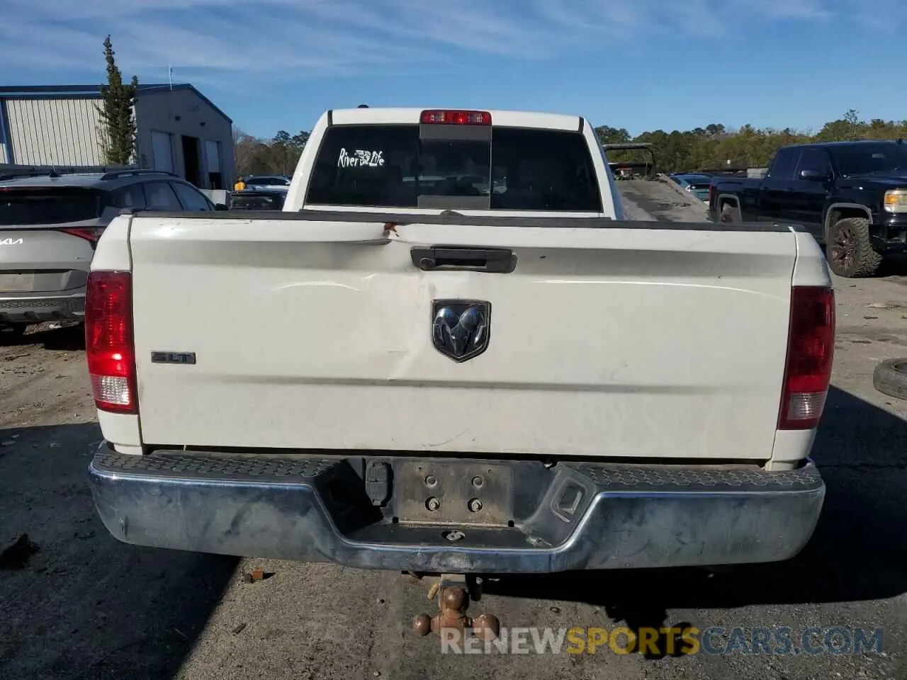 6 Photograph of a damaged car 1C6RR6TT2KS657581 RAM 1500 2019