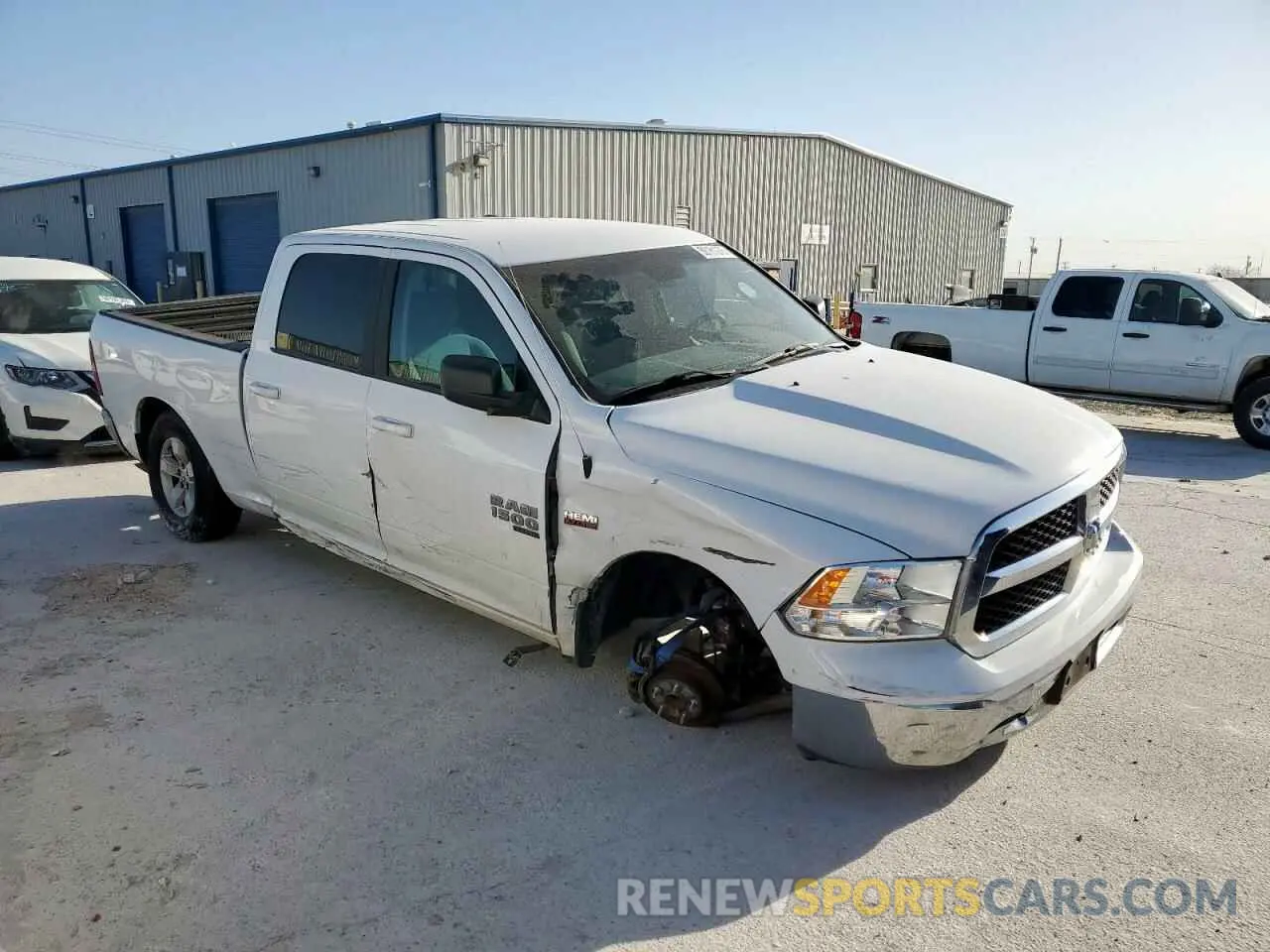 4 Фотография поврежденного автомобиля 1C6RR6TTXKS612775 RAM 1500 2019