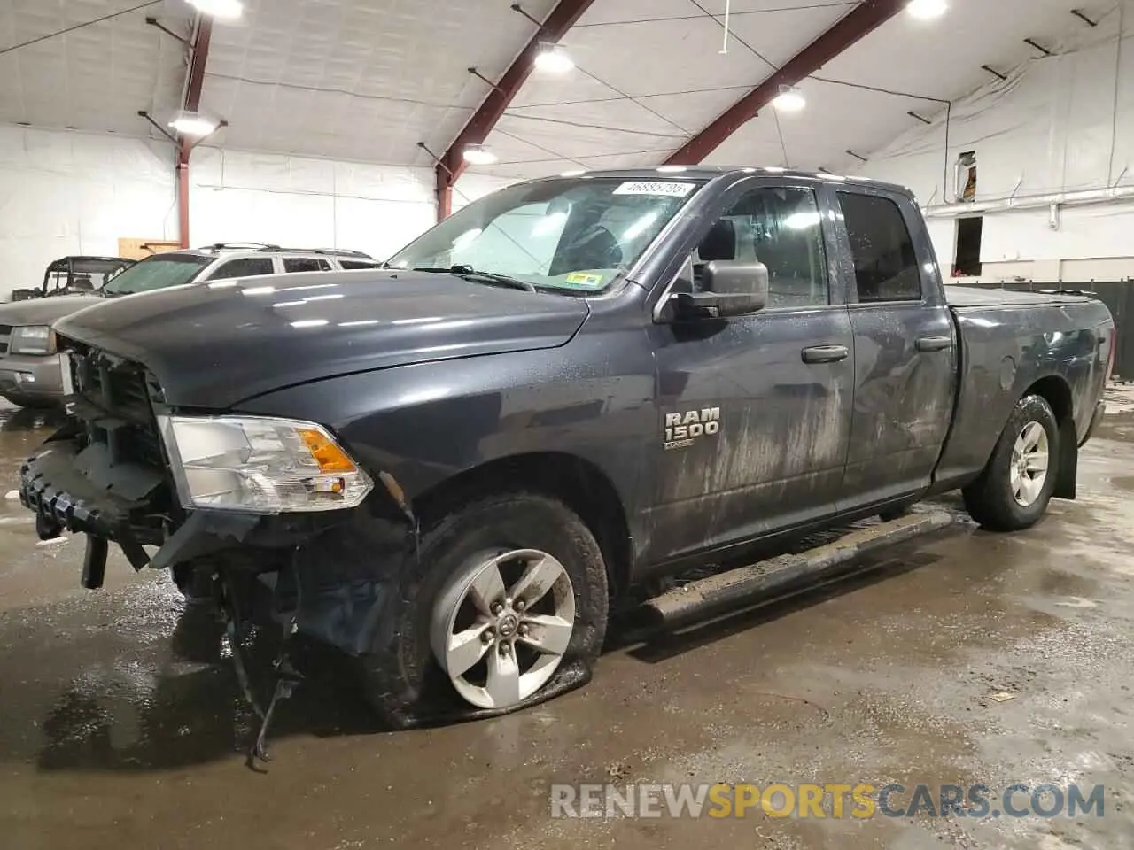 1 Photograph of a damaged car 1C6RR7FG0KS589706 RAM 1500 2019