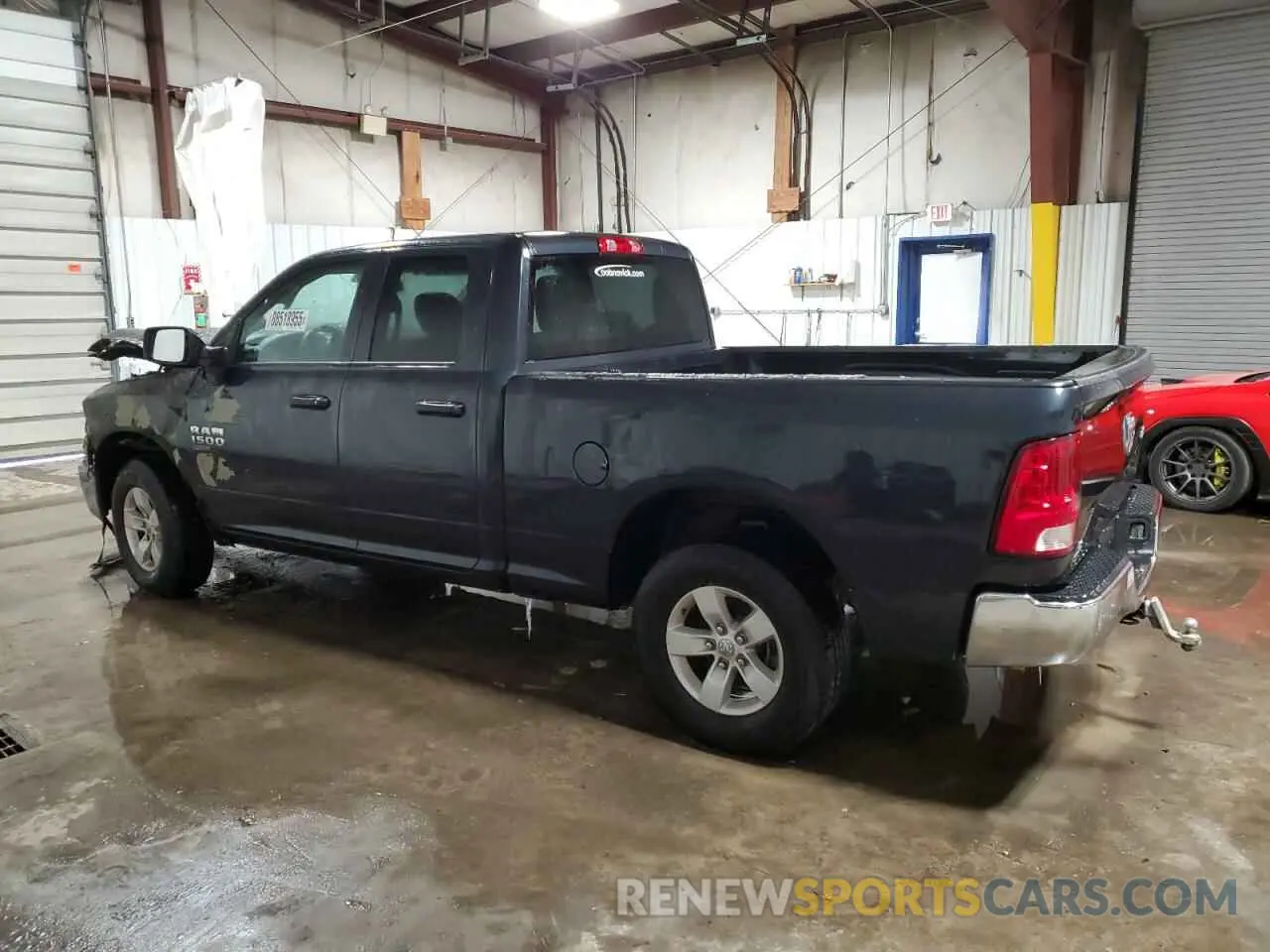 2 Photograph of a damaged car 1C6RR7FG1KS640260 RAM 1500 2019