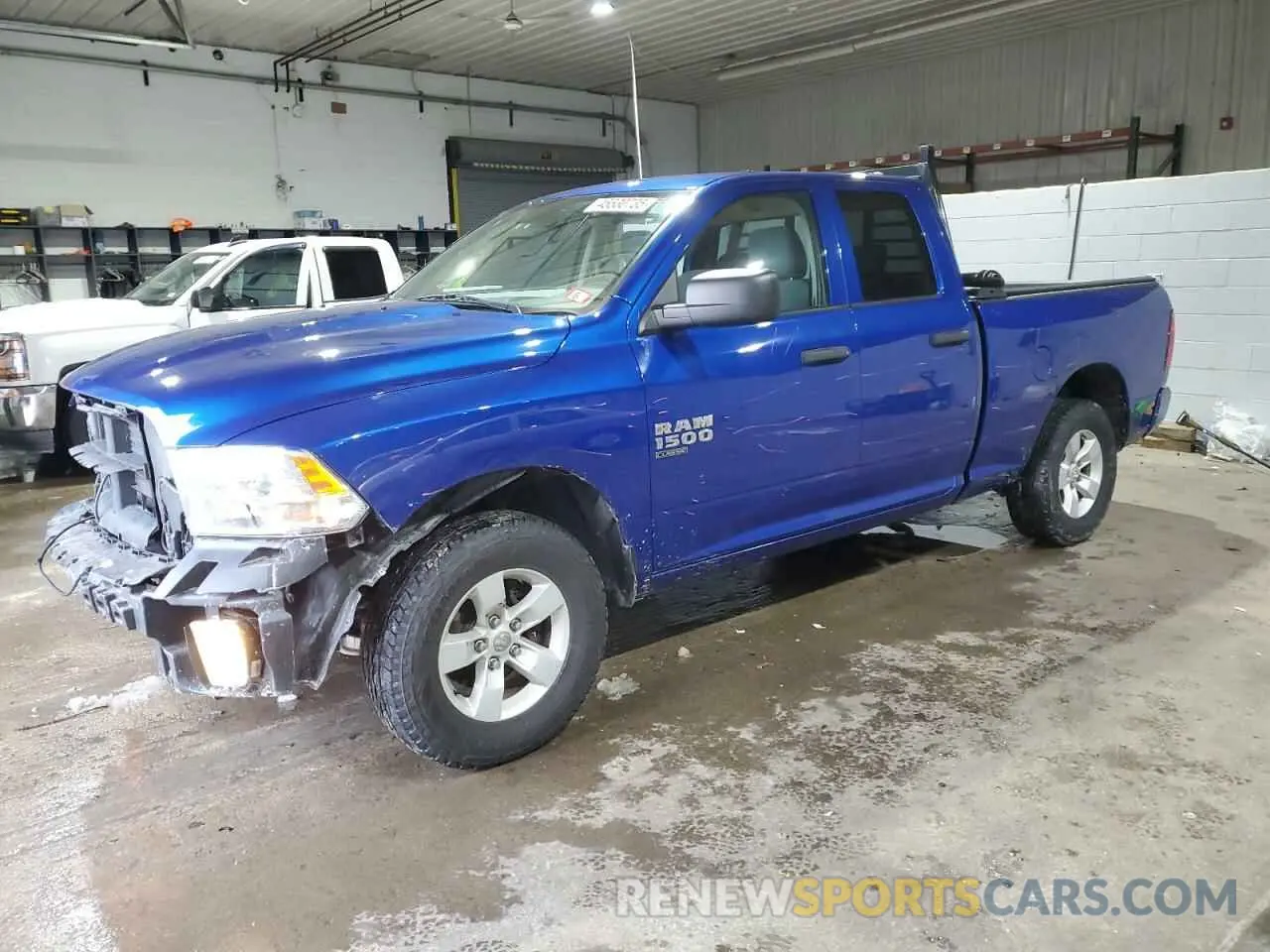 1 Photograph of a damaged car 1C6RR7FG3KS636789 RAM 1500 2019