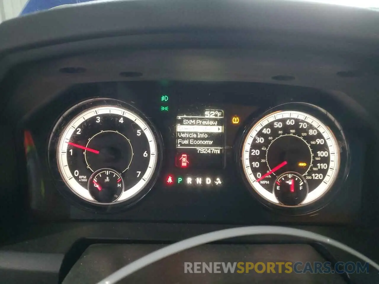 9 Photograph of a damaged car 1C6RR7FG3KS636789 RAM 1500 2019