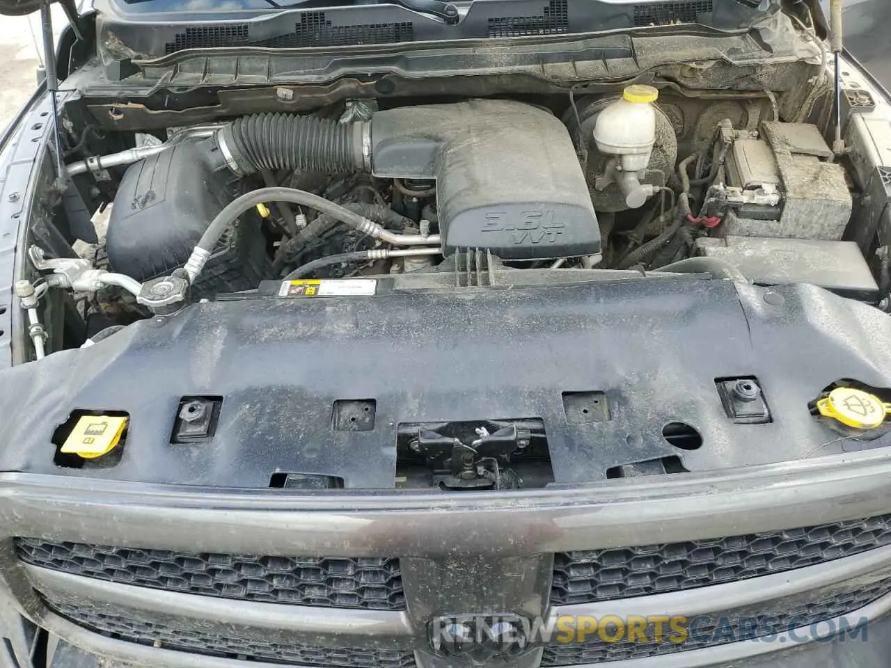 11 Photograph of a damaged car 1C6RR7FG5KS535057 RAM 1500 2019