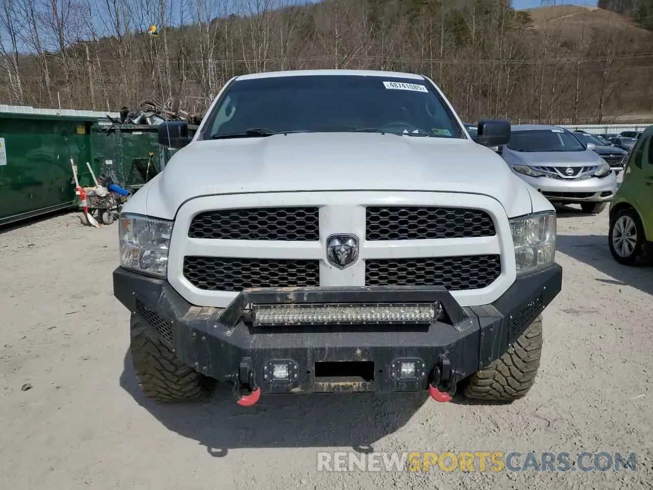 5 Фотография поврежденного автомобиля 1C6RR7FG7KS525176 RAM 1500 2019