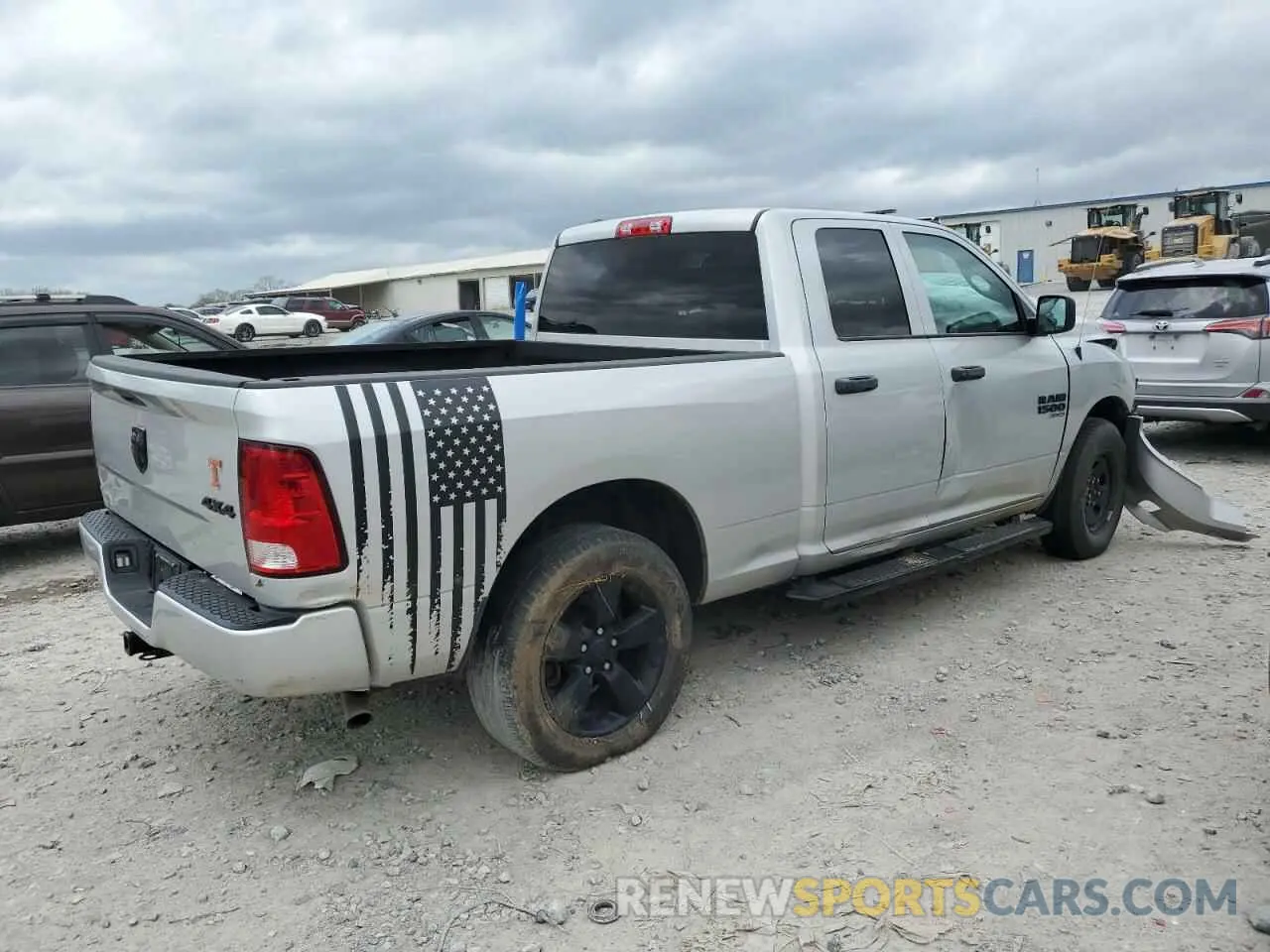3 Photograph of a damaged car 1C6RR7FG7KS533780 RAM 1500 2019