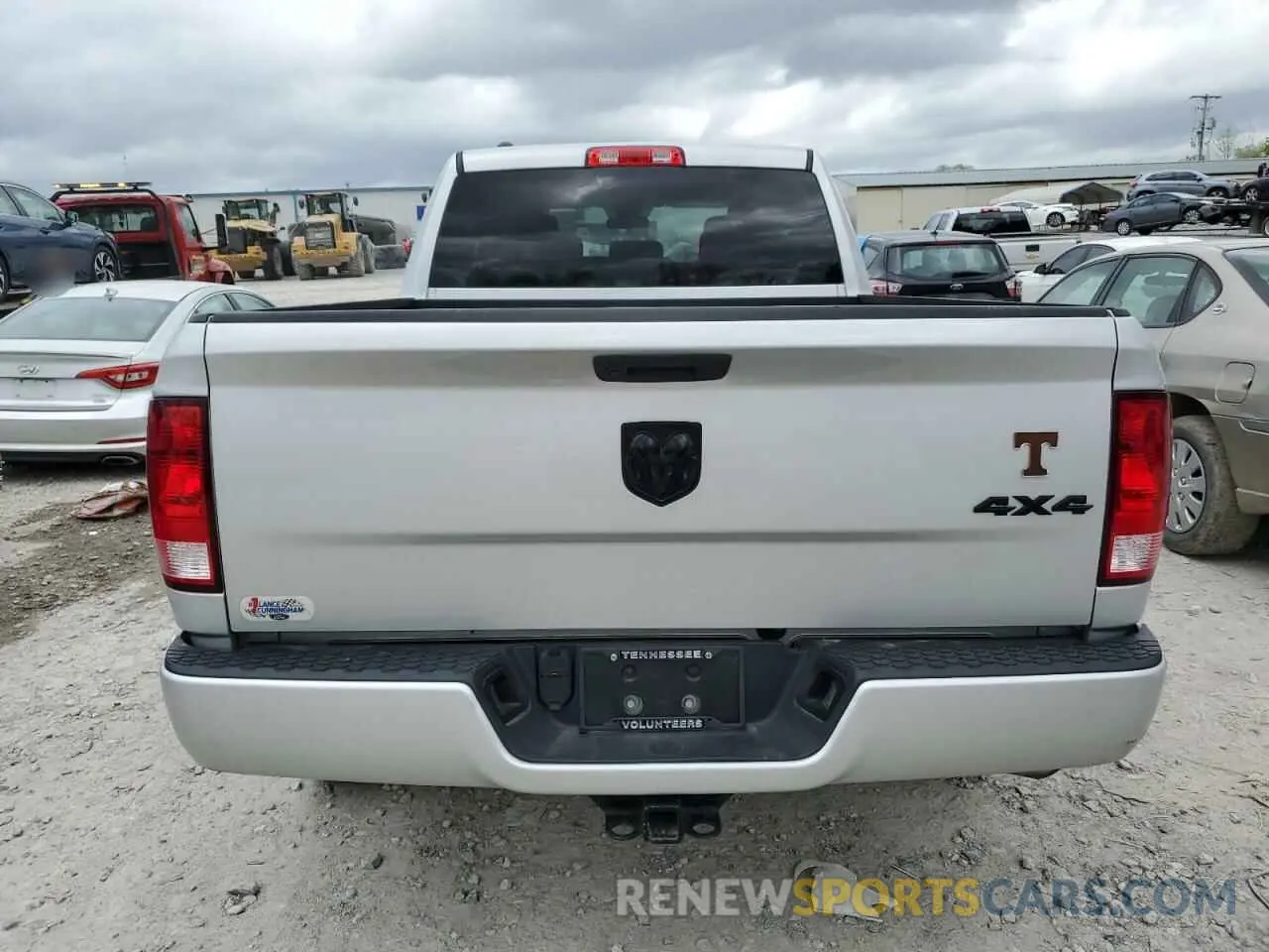 6 Photograph of a damaged car 1C6RR7FG7KS533780 RAM 1500 2019