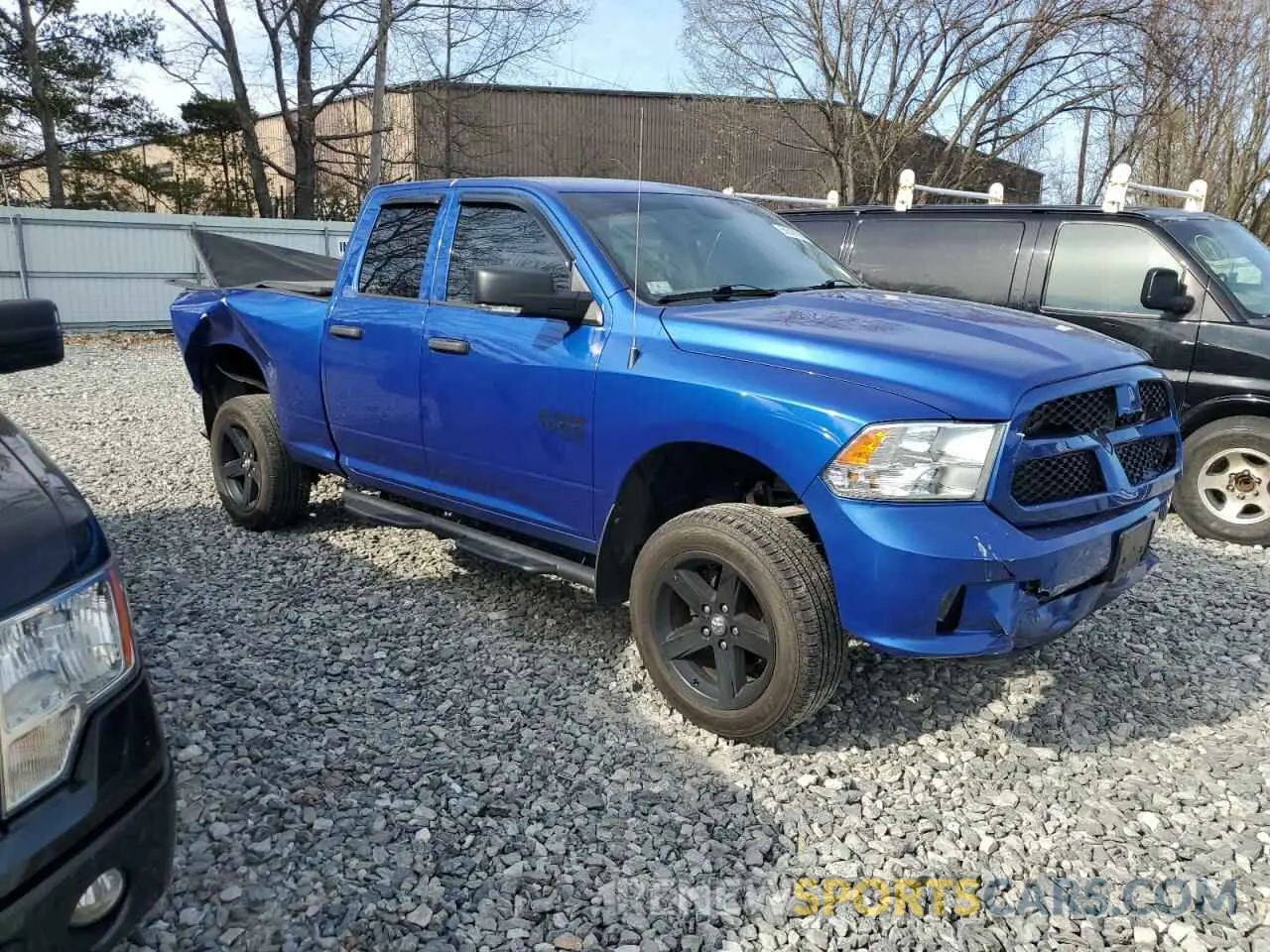 4 Photograph of a damaged car 1C6RR7FG8KS612715 RAM 1500 2019