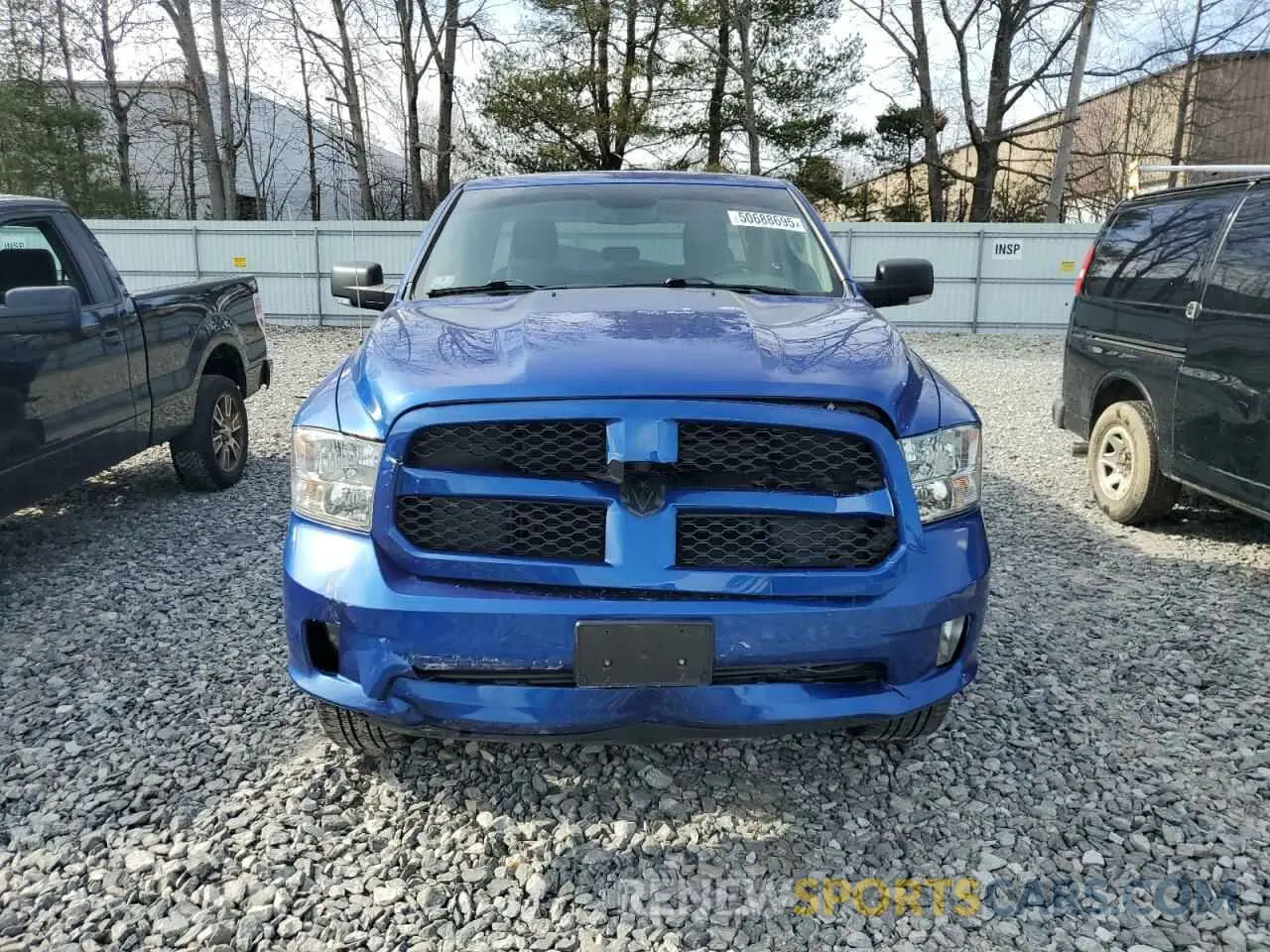 5 Photograph of a damaged car 1C6RR7FG8KS612715 RAM 1500 2019