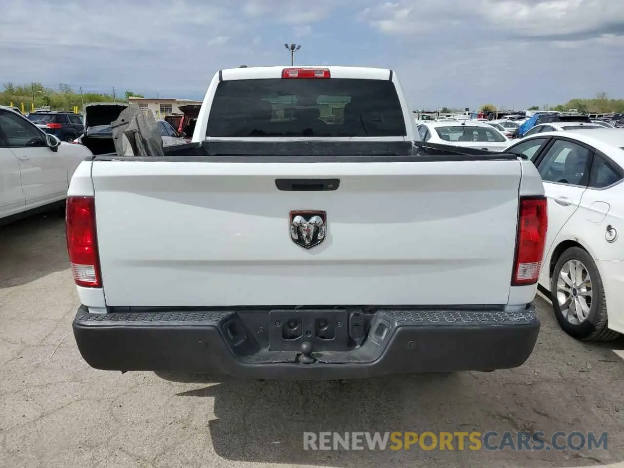 6 Photograph of a damaged car 1C6RR7FG9KS542142 RAM 1500 2019