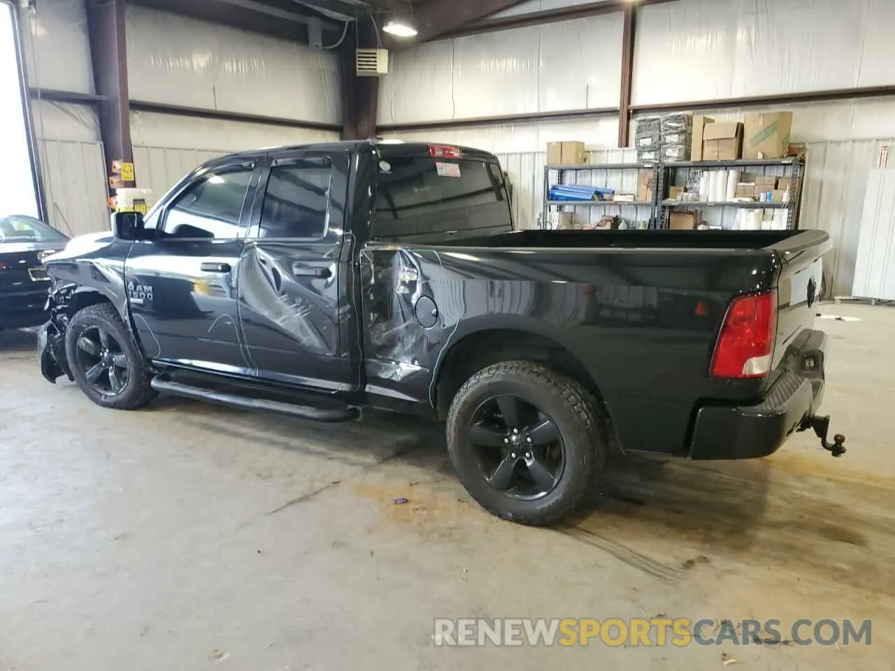 2 Photograph of a damaged car 1C6RR7FG9KS543985 RAM 1500 2019